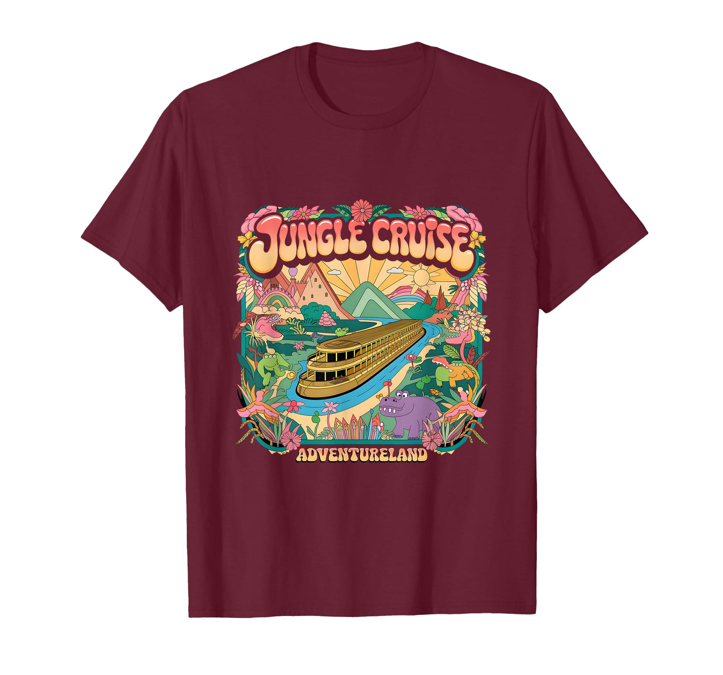 VBS 2025 Adventureland Youth Group Jungle Cruise Camp T-Shirt