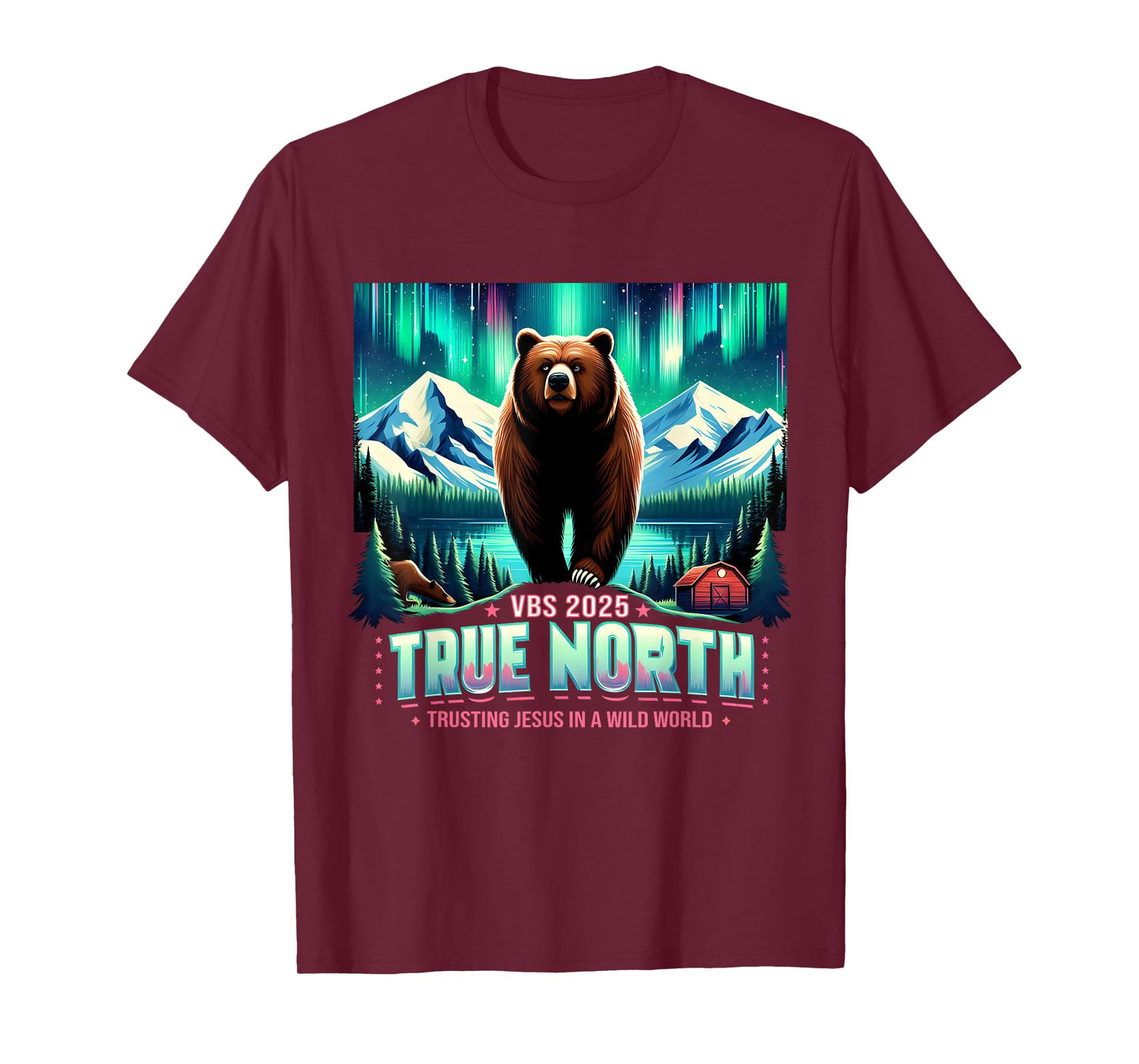 True North VBS 2025 Trusting Jesus Wilderness Christian T-Shirt