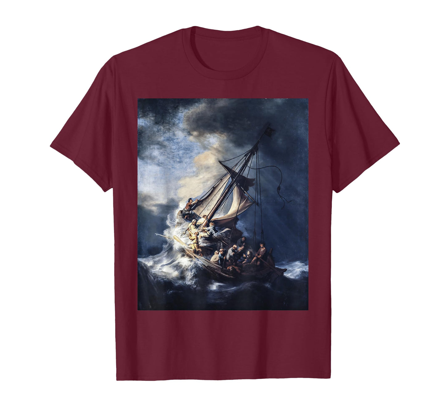 Rembrandt Christ in the Storm on the Sea of Galilee T-Shirt