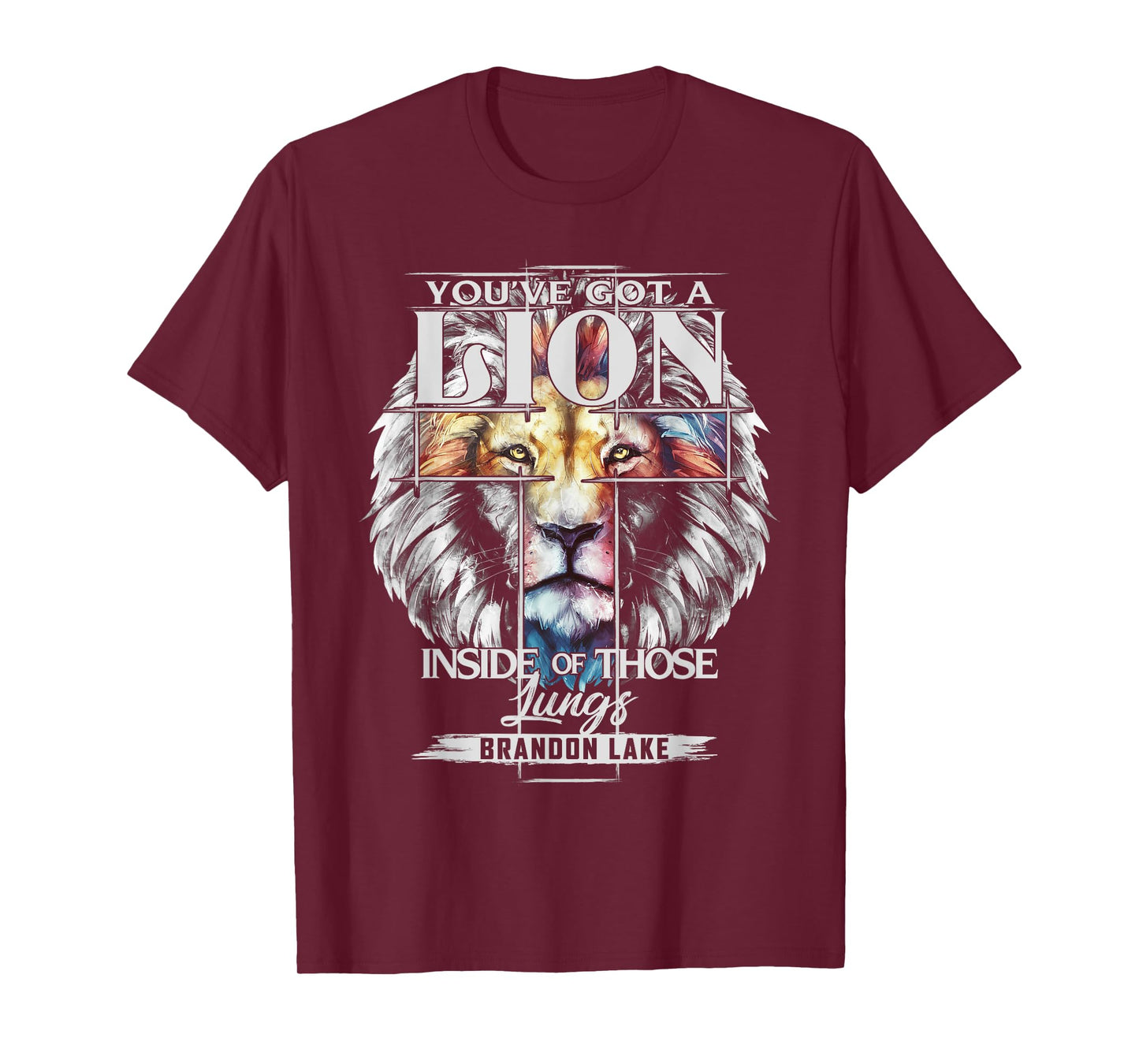 Let Your Lion Out Brandon Lake Merch Praise Jesus T-Shirt