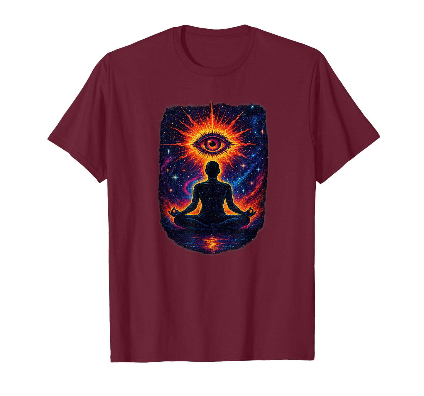 3rd Eye Chakra Cosmic Energy Meditation Spiritual T-Shirt