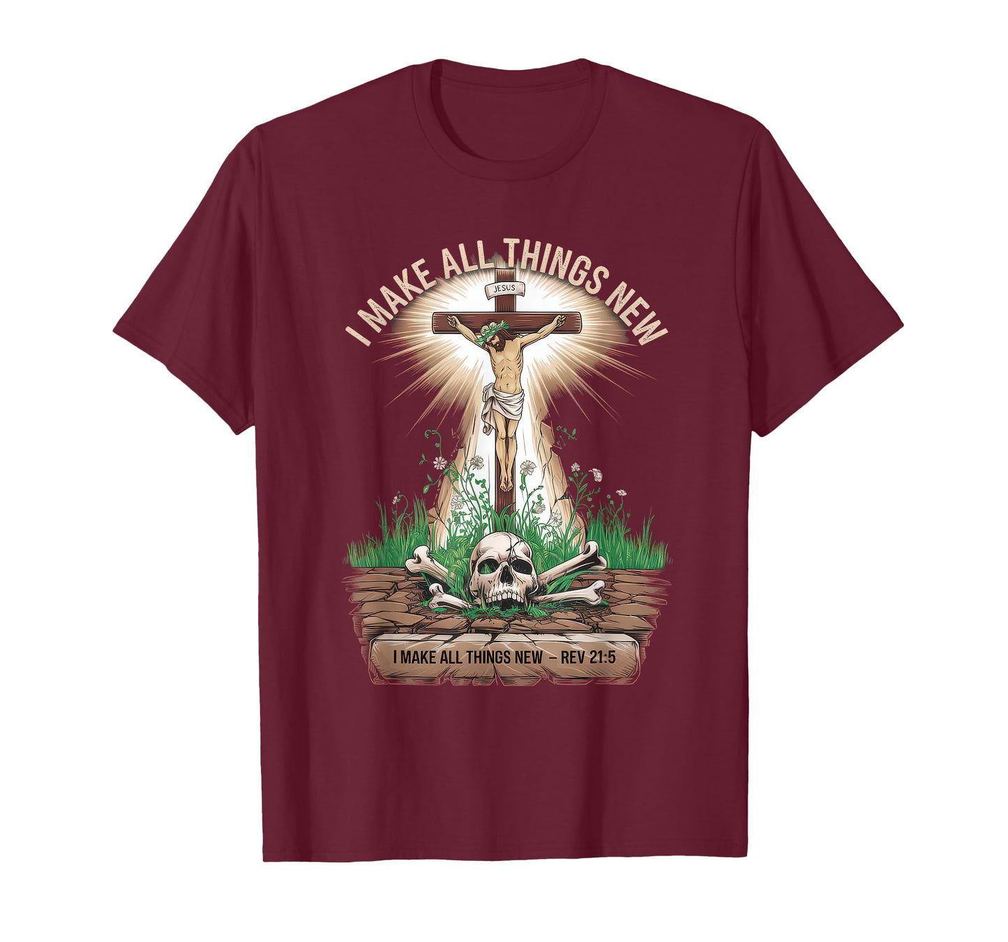 Bible Verse Tshirt Christian Faith Christianity Church Jesus T-Shirt