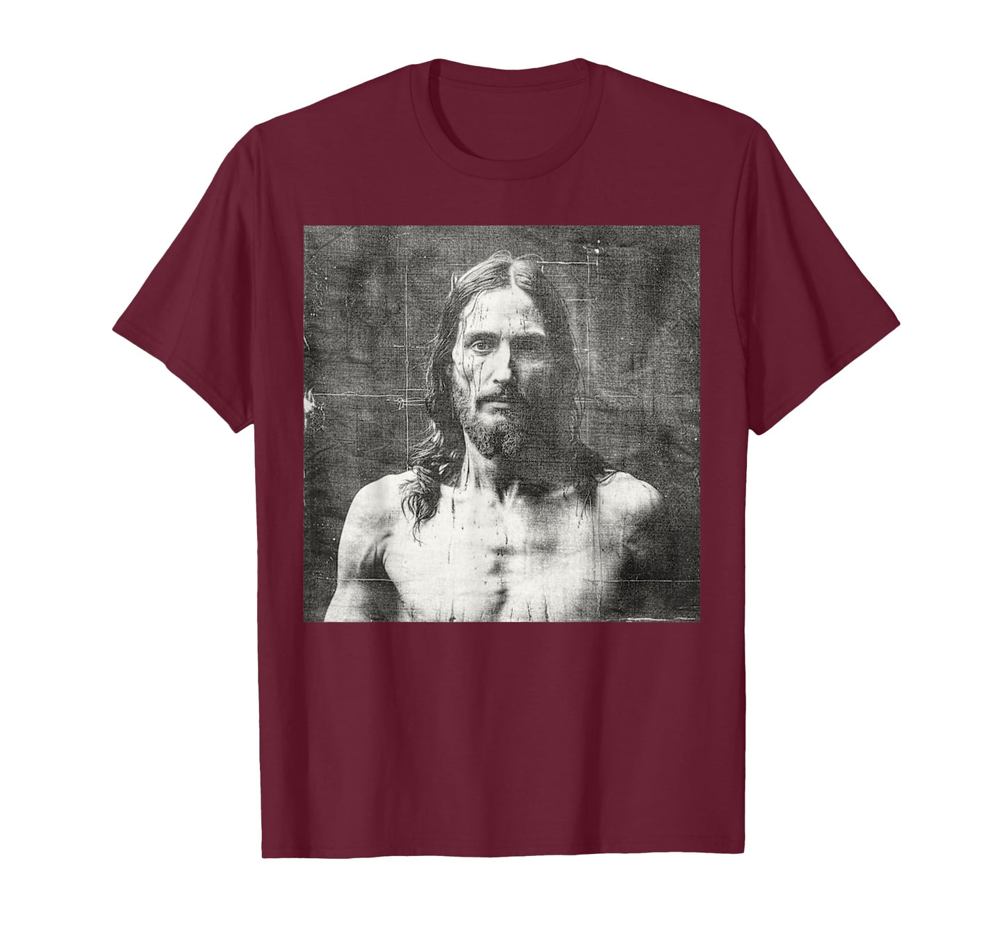 Vintage Jesus Shroud Of Turin T-Shirt