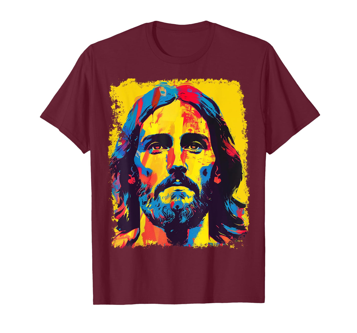 Jesus Christ Pop Art Graphic T-Shirt