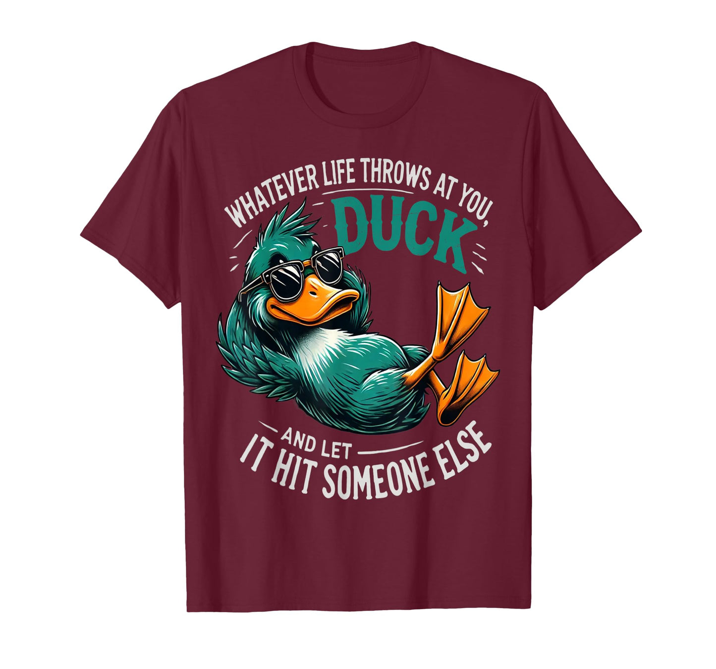 Funny Duck Graphic Tees Men Women Teens Funny Quote Gift T-Shirt