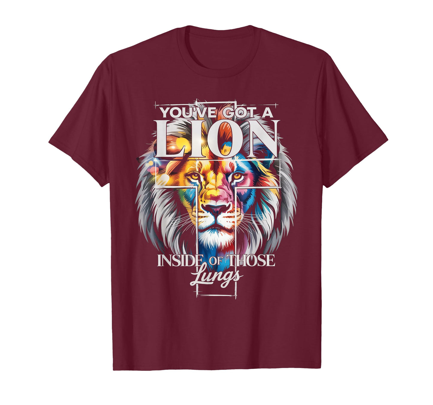 Brandon You Got a Lion Inside of Those Lungs Praise the Lord T-Shirt