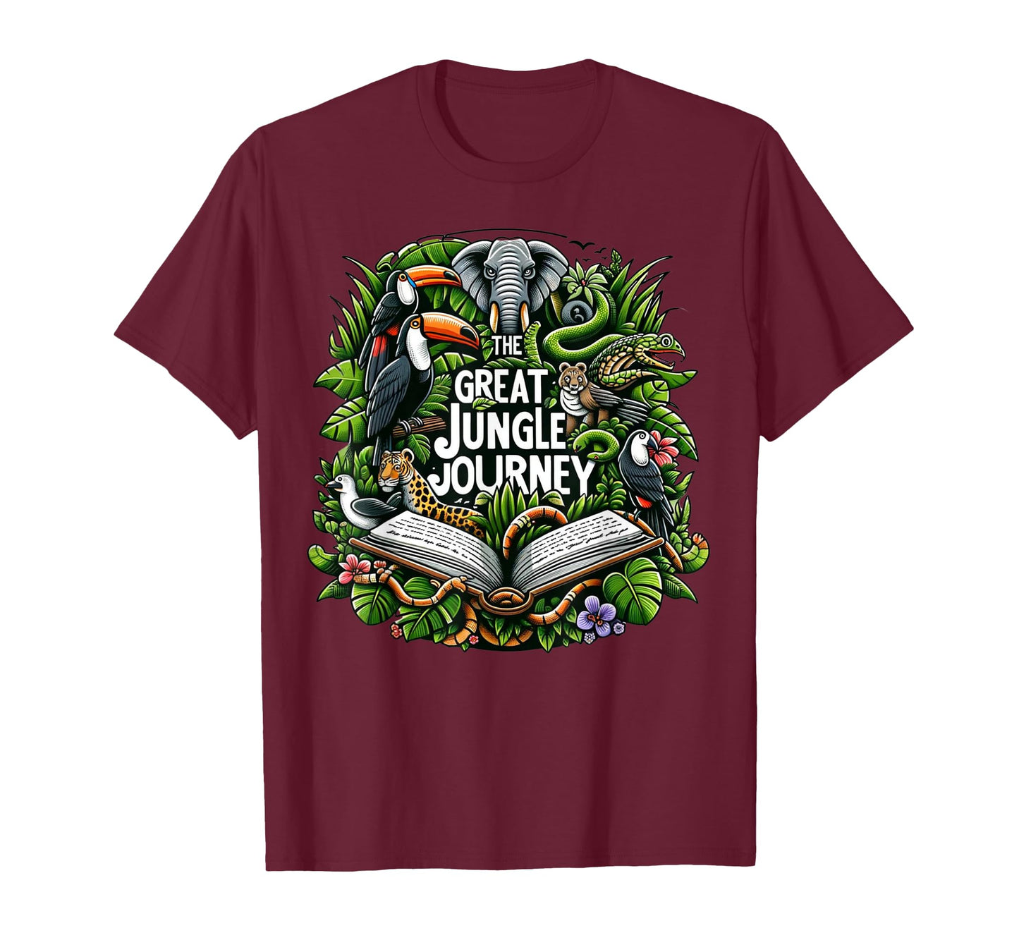 Jungle Journey VBS 2024 Vacation Bible School Summer Camp T-Shirt