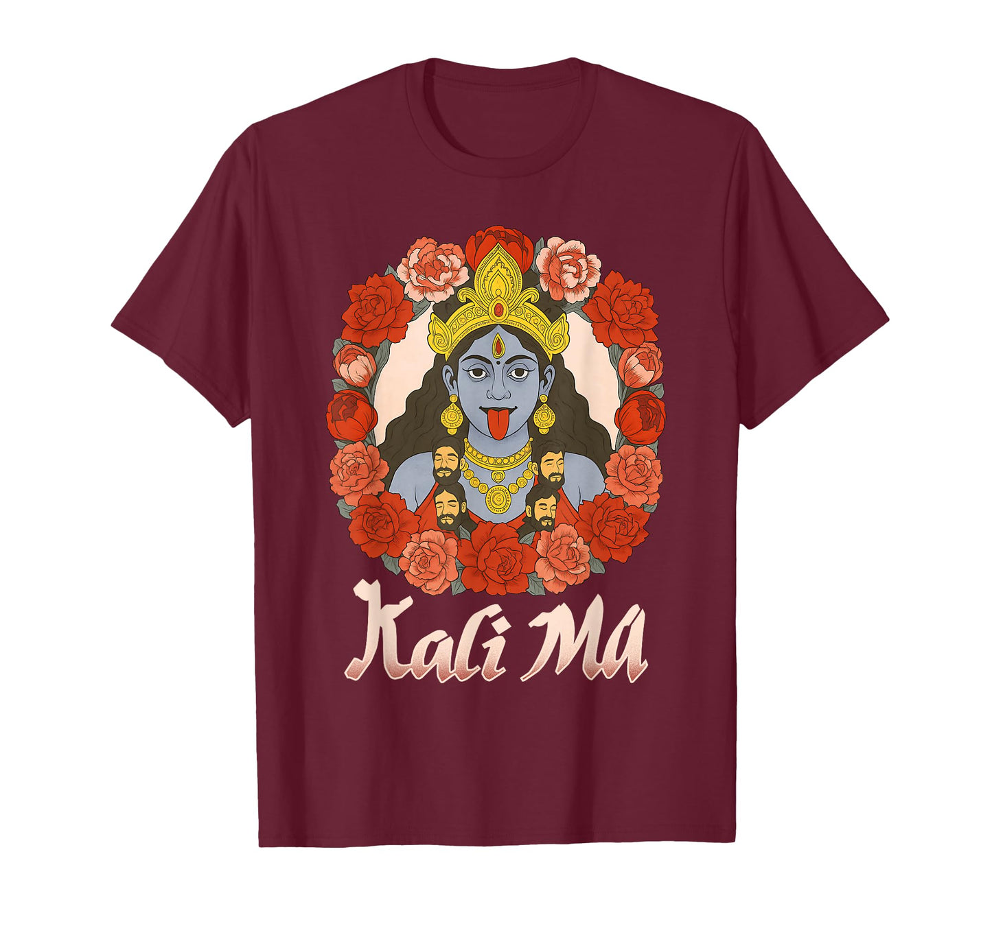 Kali Ma Hindu Goddess Of Death Indian Spiritual Kali Ma T-Shirt
