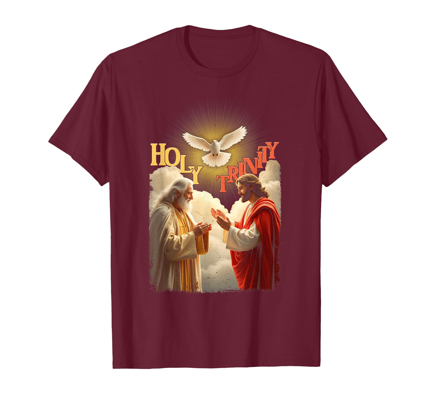 Holy Trinity Father Son Holy Spirit Catholic Christian T-Shirt