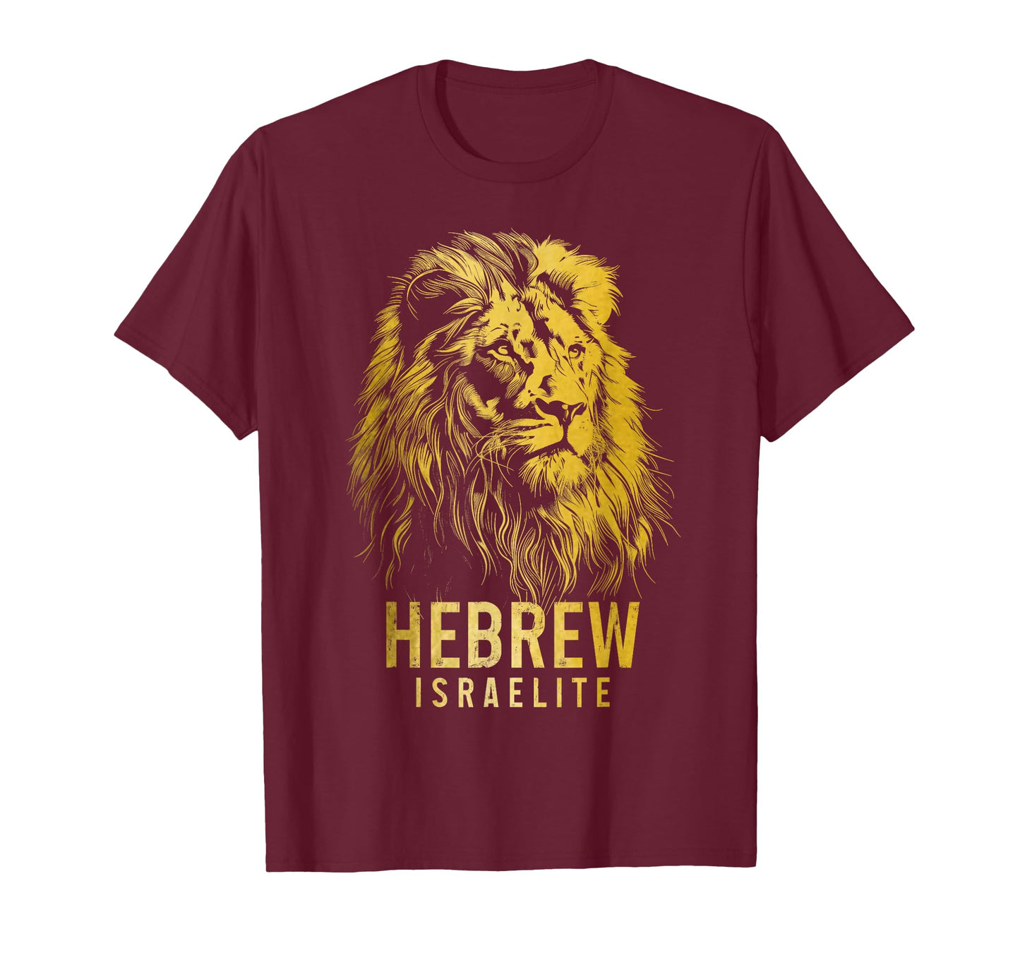 Hebrew Israelite Lion Of Judah Tribe YHWH Jew Jewish Yah T-Shirt