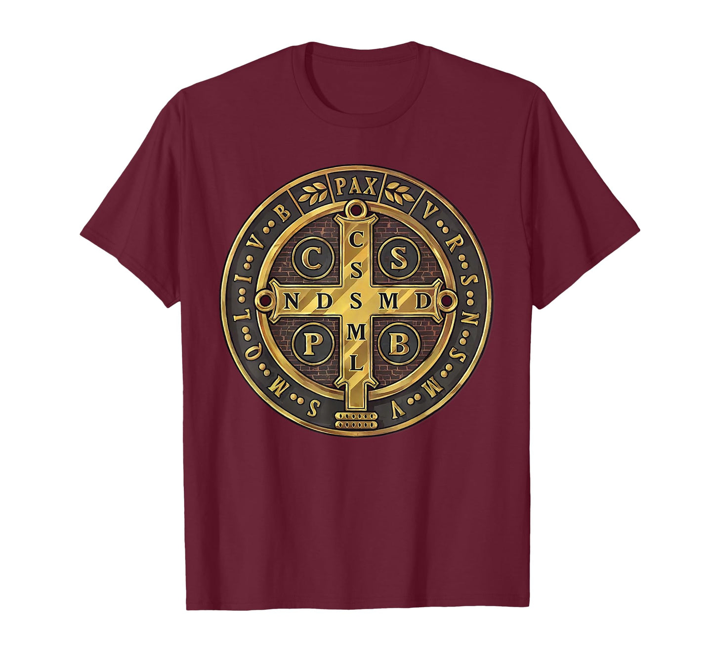 Catholic Saint Benedict Medal T-Shirt