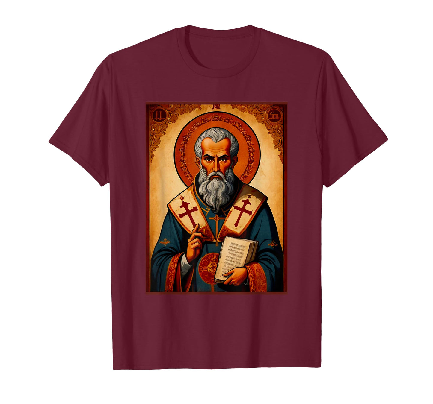 St. Ignatius of Antioch Greek Eastern Orthodox Byzantine Art T-Shirt