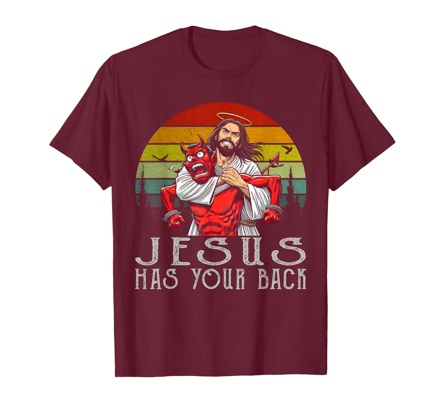 Jesus Has Your Back ! Jesus T Shirt T-Shirt