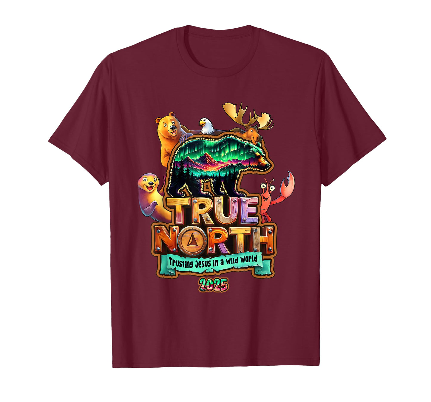 True-North VBS 2025 Trusting Jesus Wilderness Christian T-Shirt