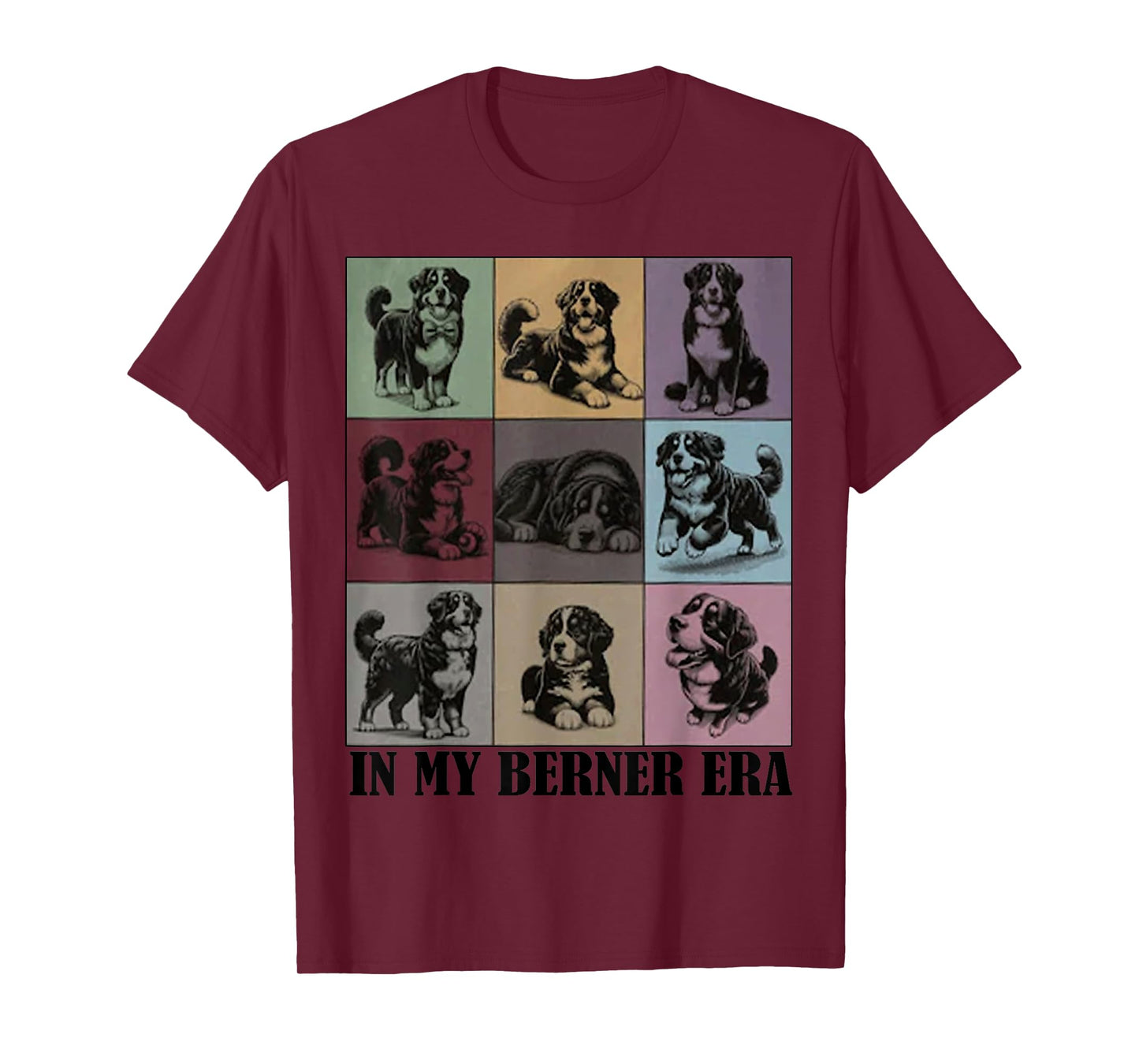 funny Dog Momy Quote In My Bernese Mountain Dog Berner Era T-Shirt for Men Women