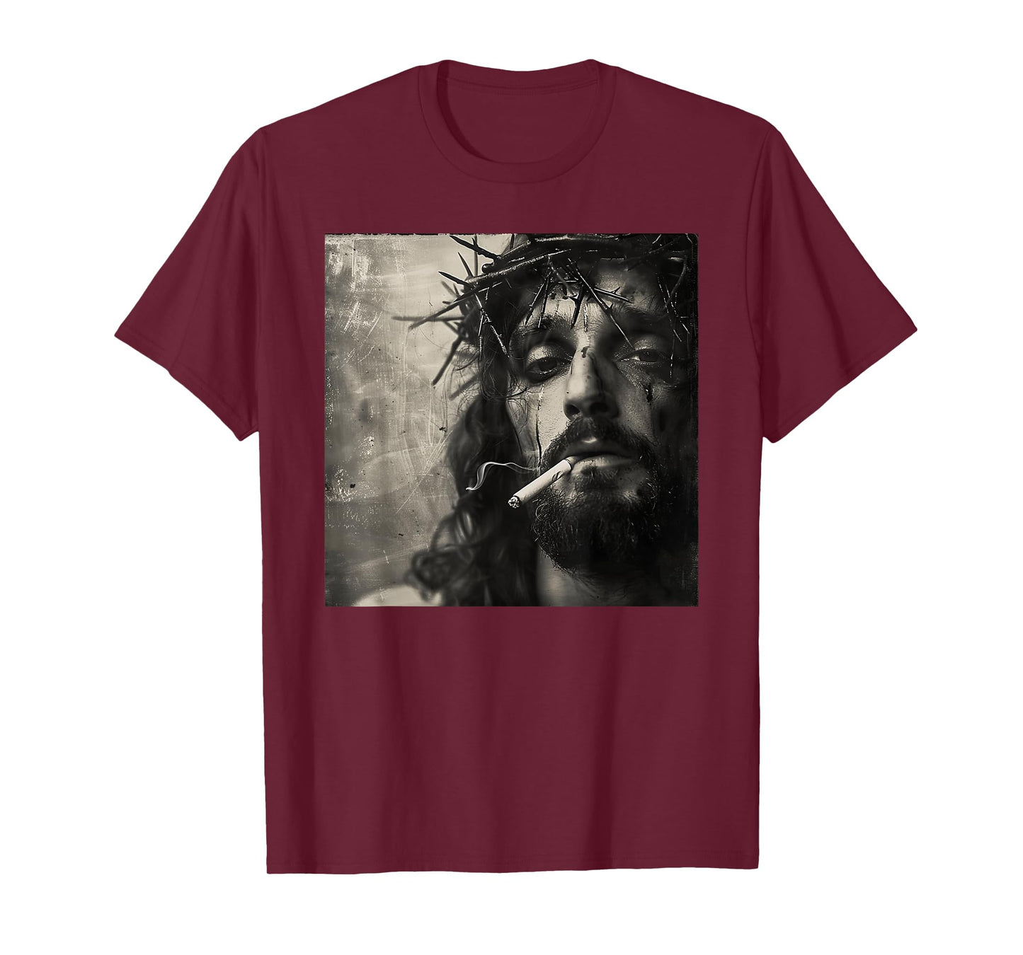 Cooler Jesus Christ Smokes, Resistance, Rebellious Jesus T-Shirt