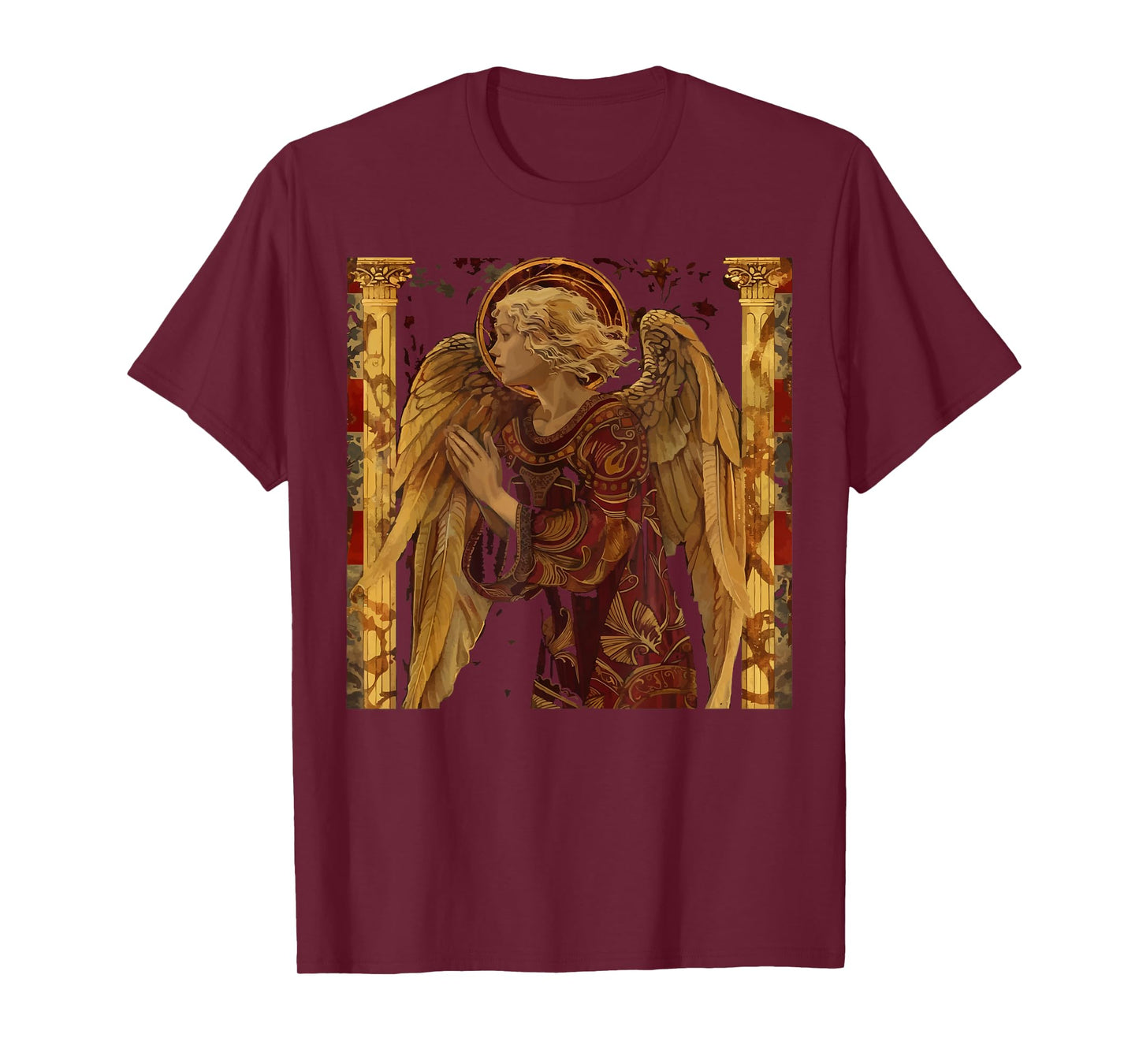 Archangel Gabriel Catholic Christianity Guardian Angel T-Shirt