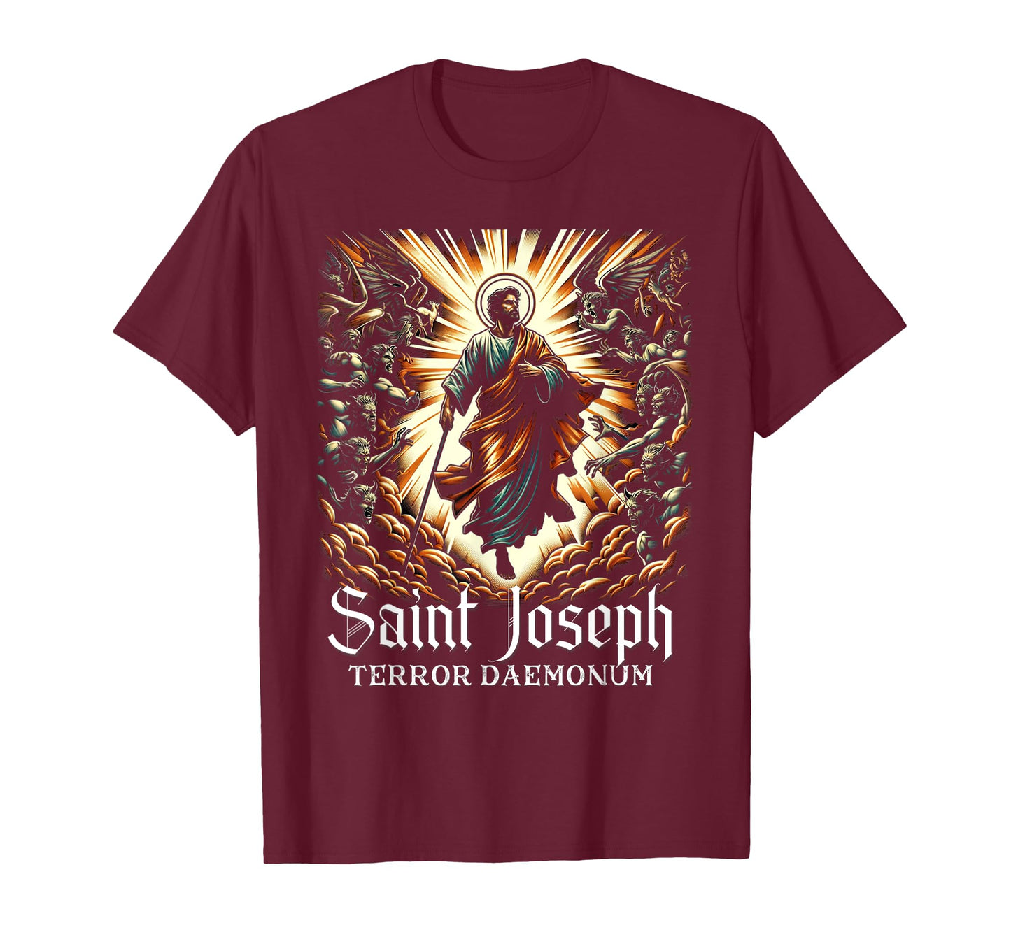 Saint Joseph Catholic Father And Worker T-Shirt