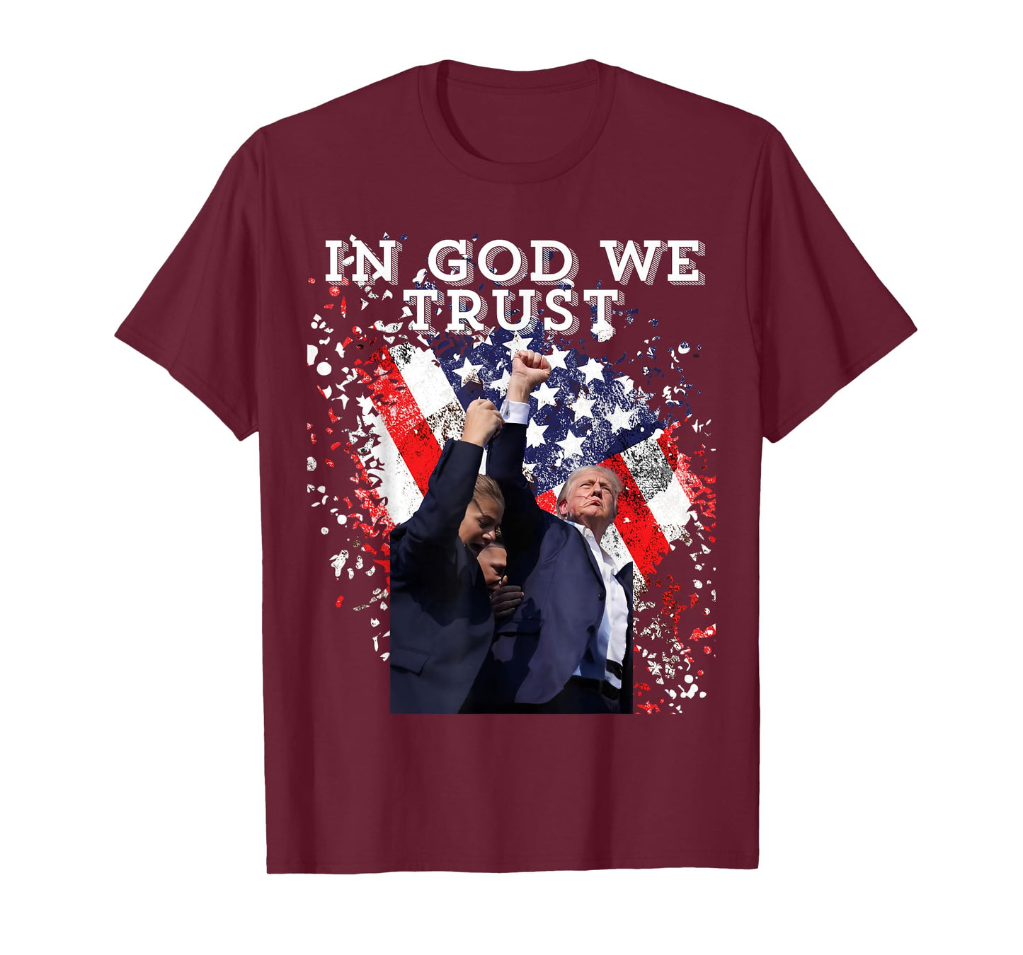 Trump Rally Shooter "In God We Trust" Trump 2024 T-Shirt