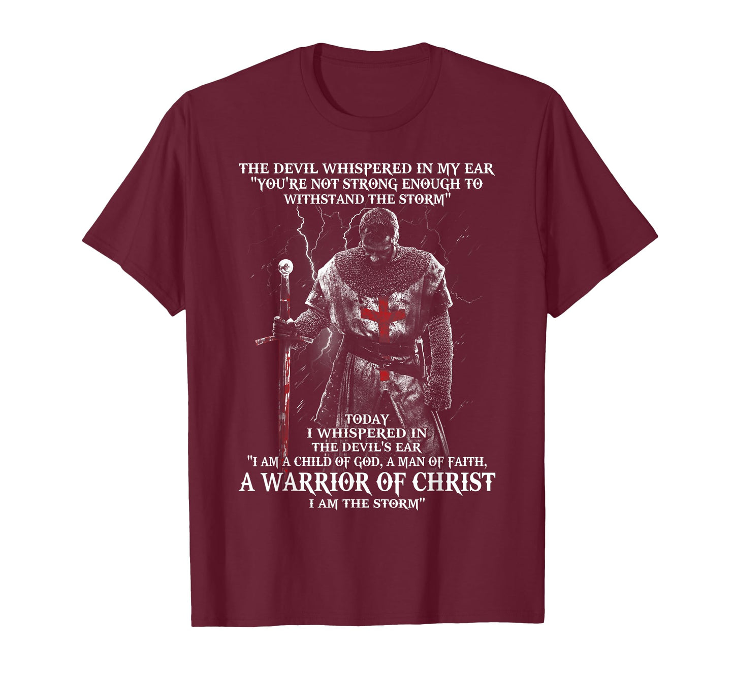 A Warrior of christ Tshirt T-Shirt