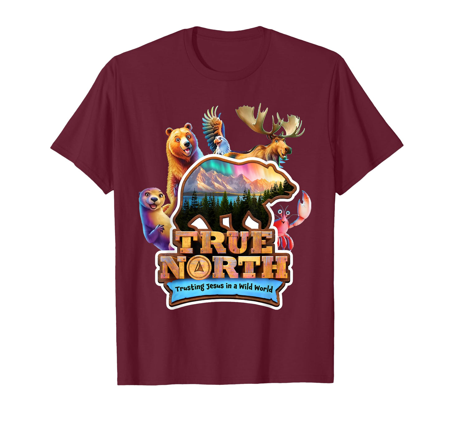 True North VBS 2025 Trusting Jesus Christian Camp T-Shirt