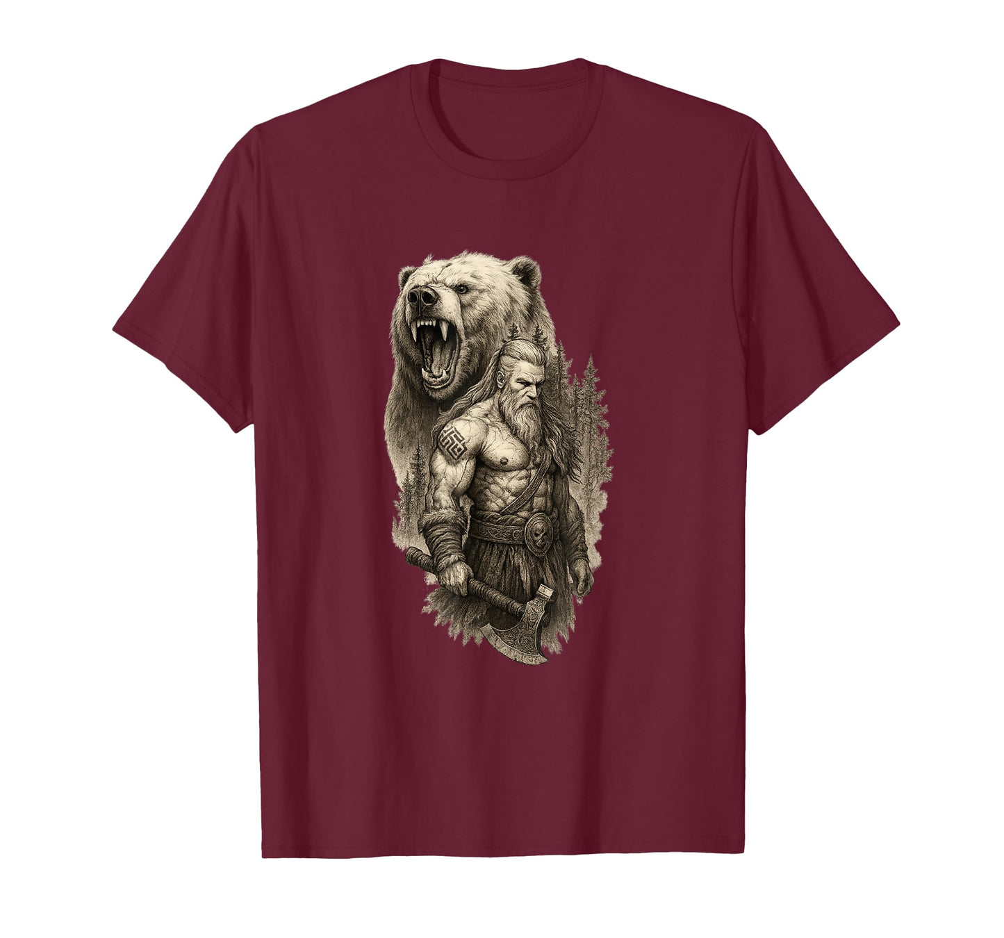 Viking Vegvisir Viking Celtic Germanic Valhalla Compass T-Shirt