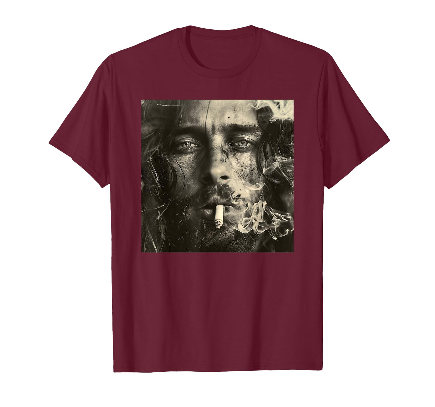Cooler Jesus Christ Smokes, Resistance, Rebellious Jesus T-Shirt