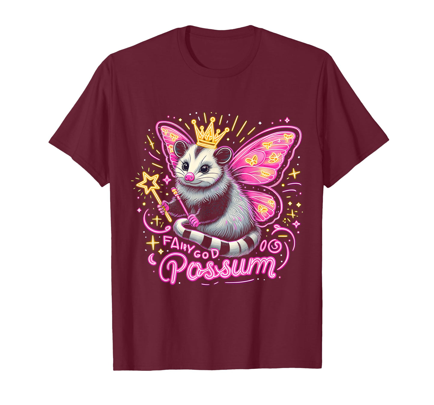 It Is I Your Fairy God Possum Funny Opossum T-Shirt