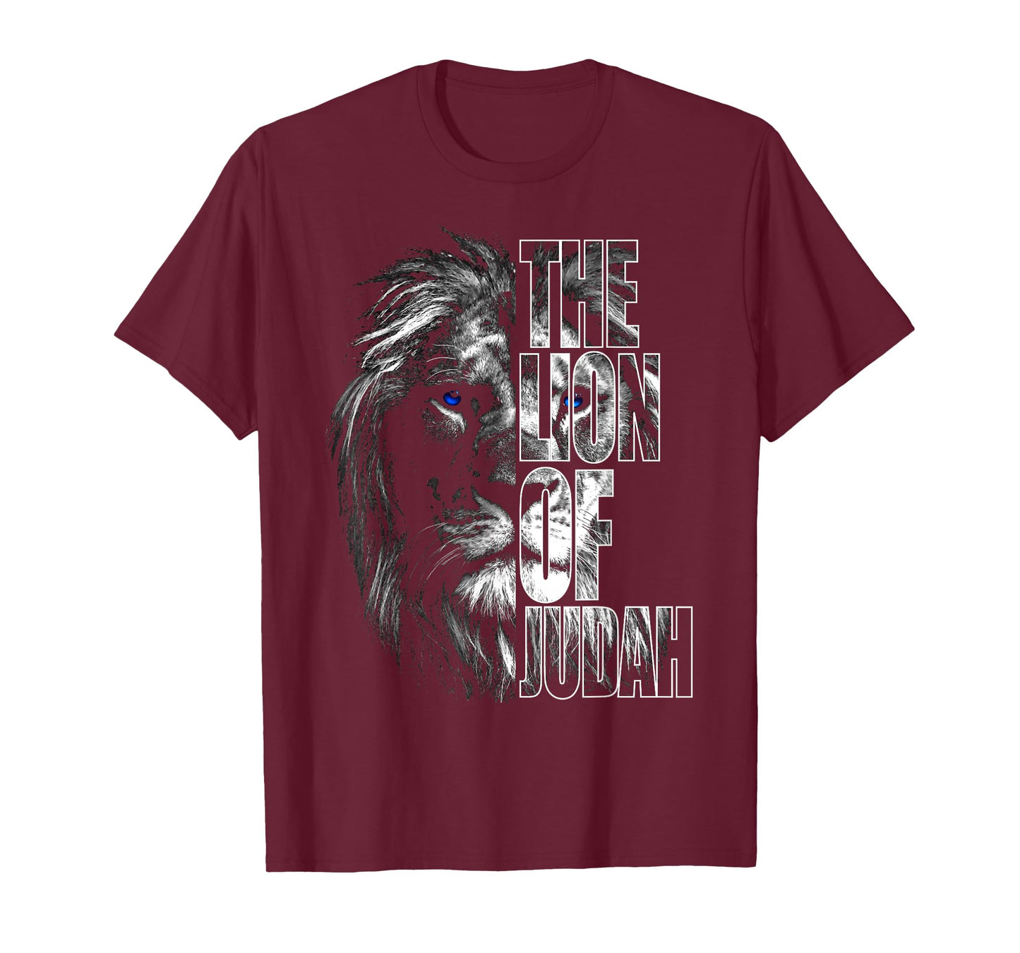 Lion of Judah Jesus Christian Faith Over Fear T-Shirt