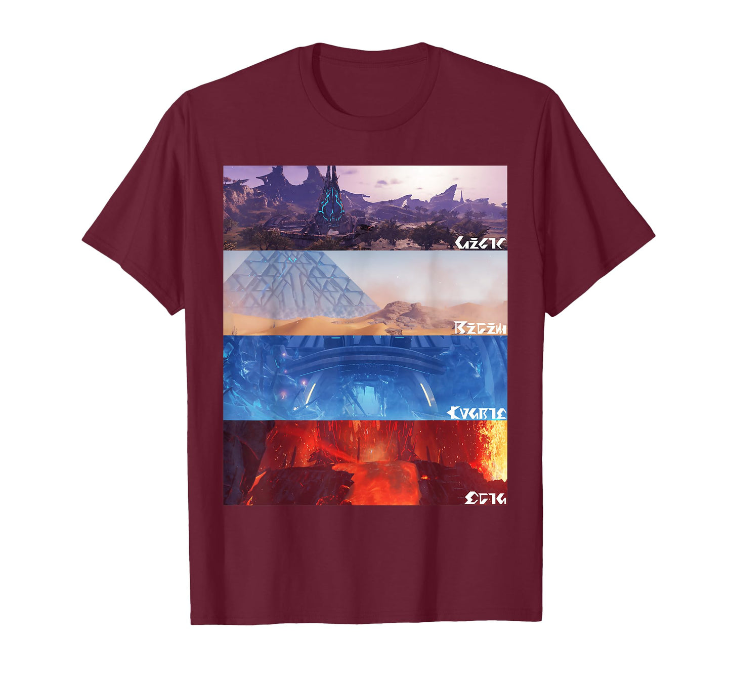 "PSO2 New Genesis" Halfa T-Shirt T-Shirt