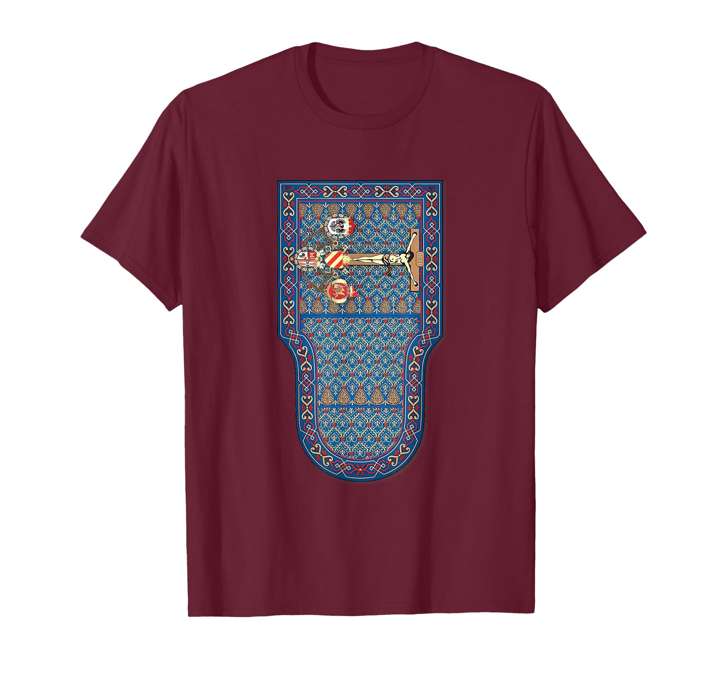Catholic Lepanto Battle Flag 1571 Crusader T-Shirt
