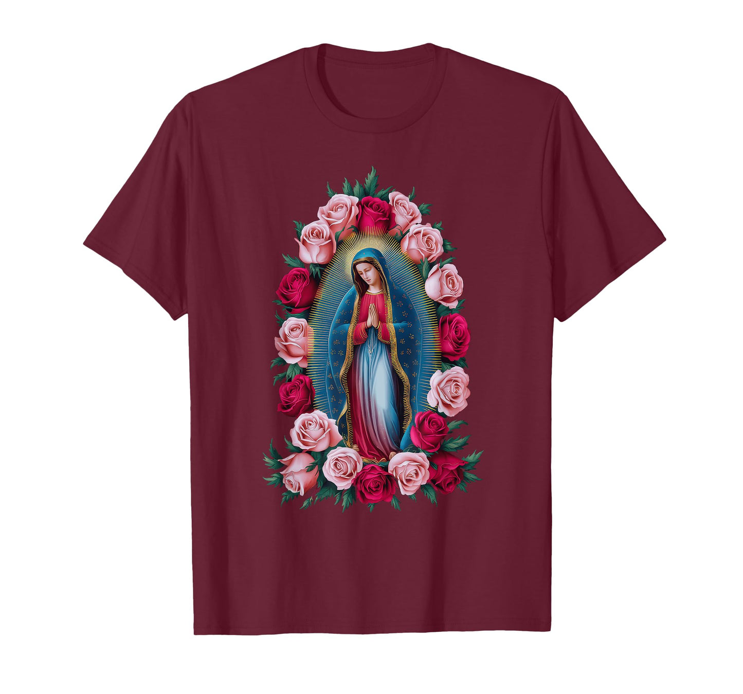 Our Lady Virgin Mary Guadalupe Christian Catholic T-Shirt