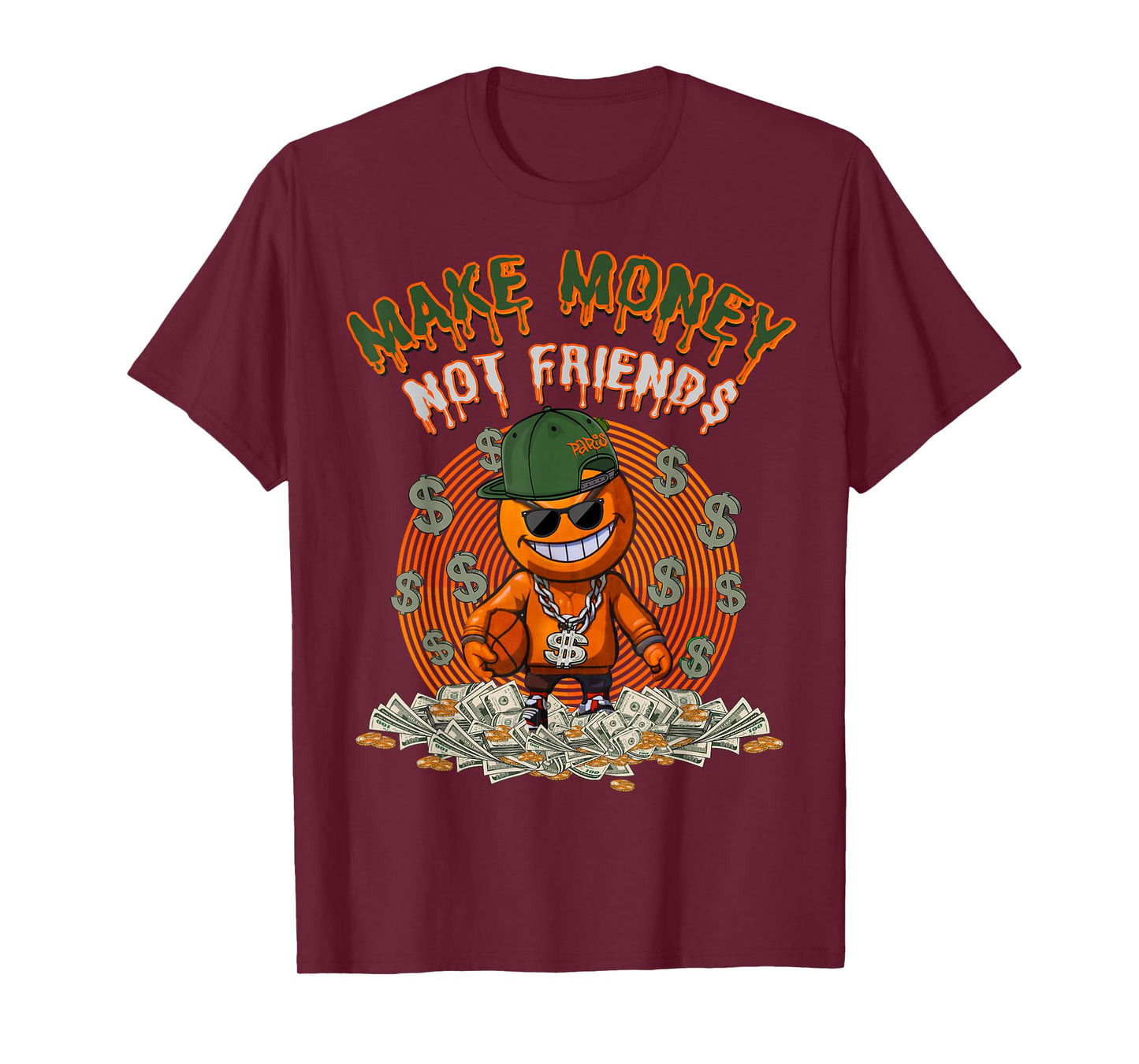 Olive Army Solar Orange | Orange Olive Sneaker Matching T-Shirt