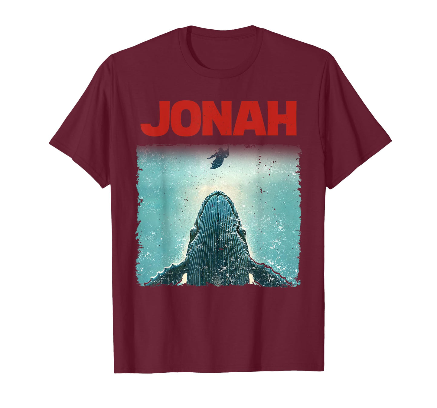 Jonah And The Whale Film Poster Men Women Faith Jesus T-Shirt