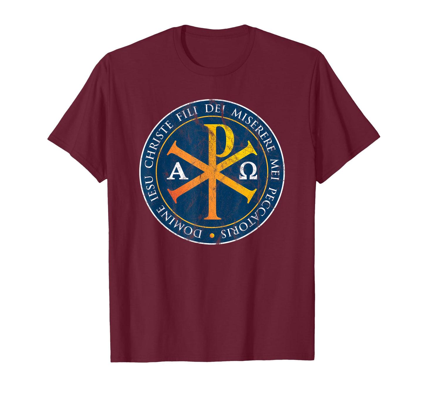 Christogram Jesus Gifts for Catholics Christian Gifts Cross T-Shirt