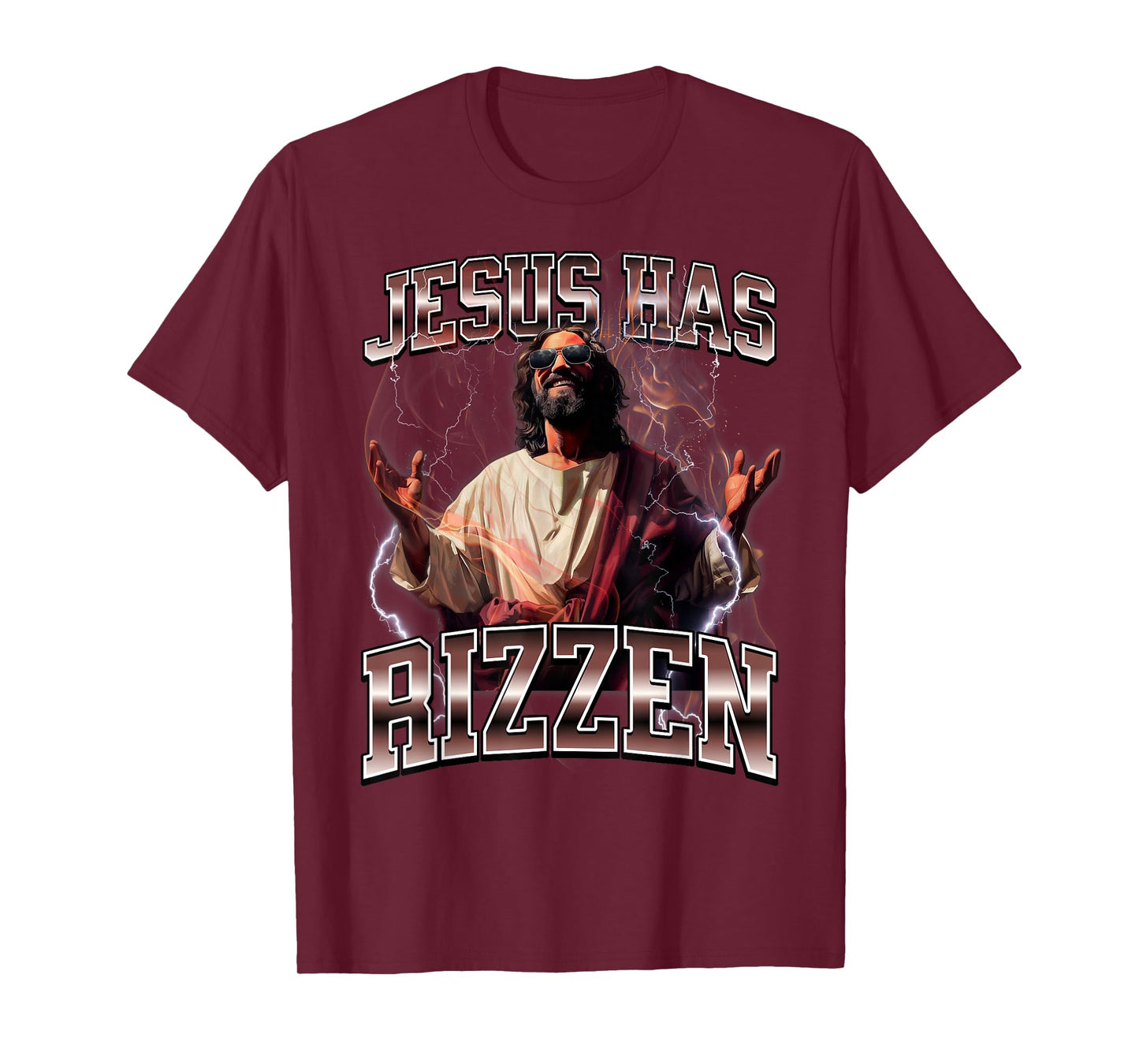 Jesus Has Rizzen T-Shirt