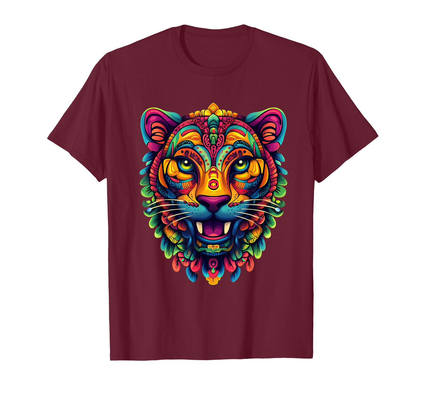 Aztec God Jaguar Native Mexican Pride Quetzalcoatl Mayan T-Shirt