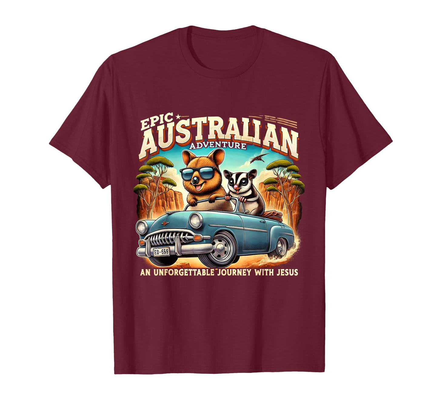 Epic Australian Adventure Journey with Jesus VBS 2025 T-Shirt