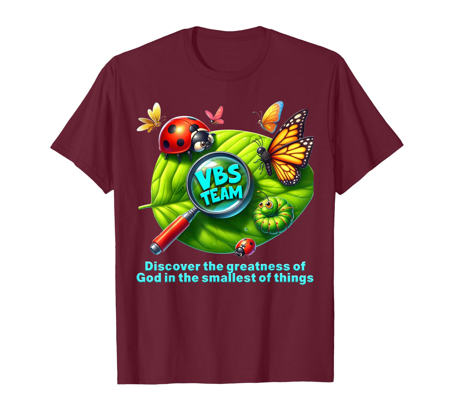 VBS Team 2025 Magnified Smallest Insects Adventure VBS T-Shirt