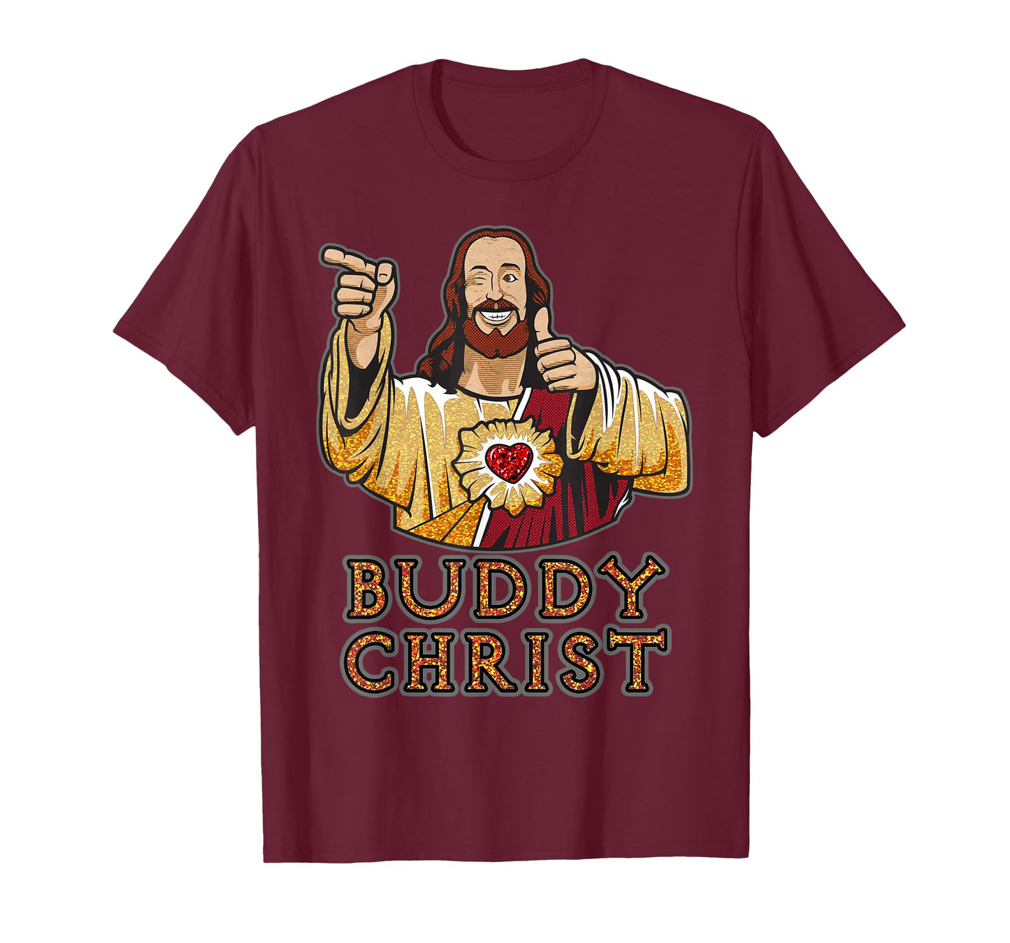 Kevin Smith View Askewniverse Buddy Christ Got Golden Wow T-Shirt