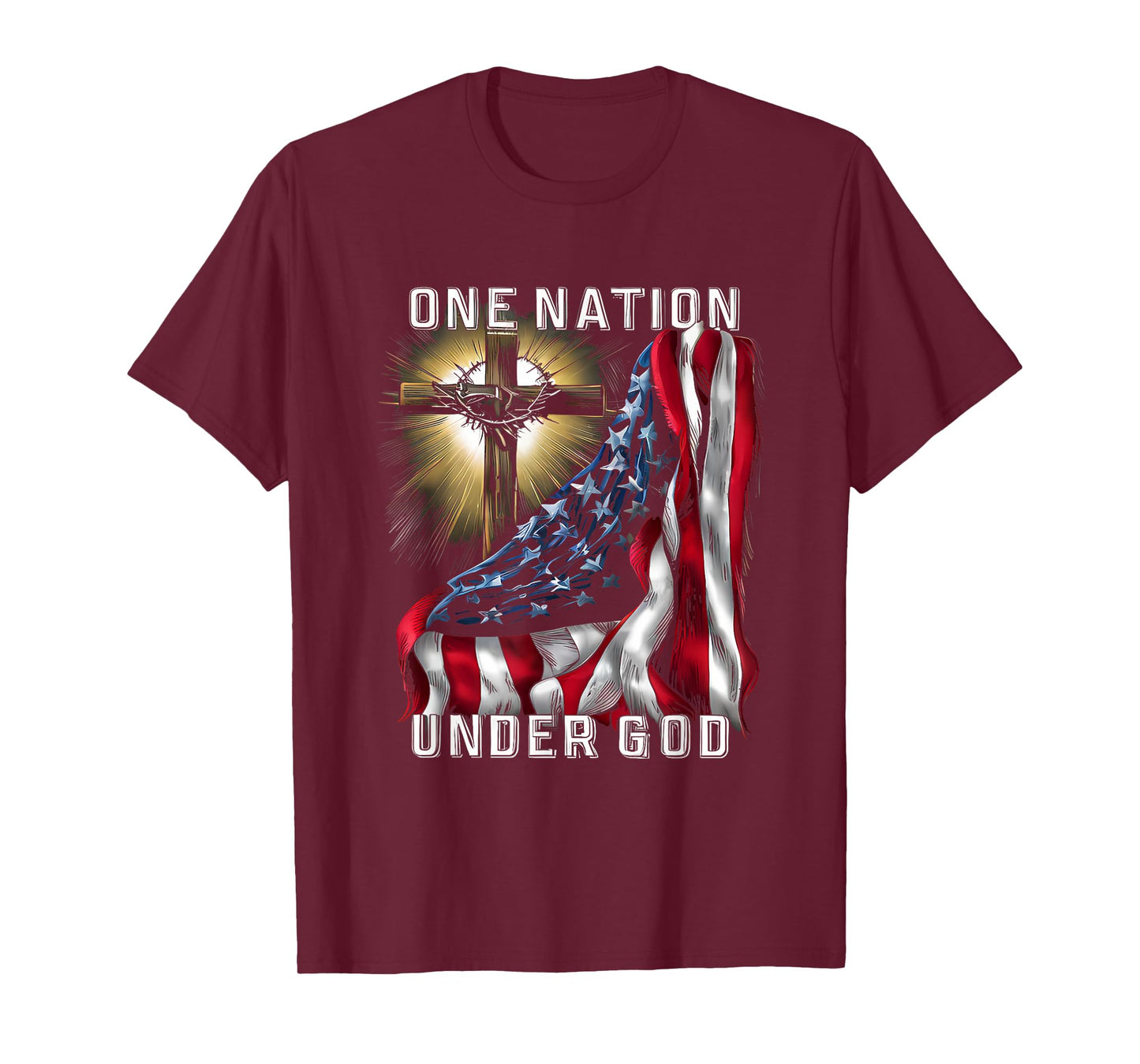 America One Nation Under God T-Shirt