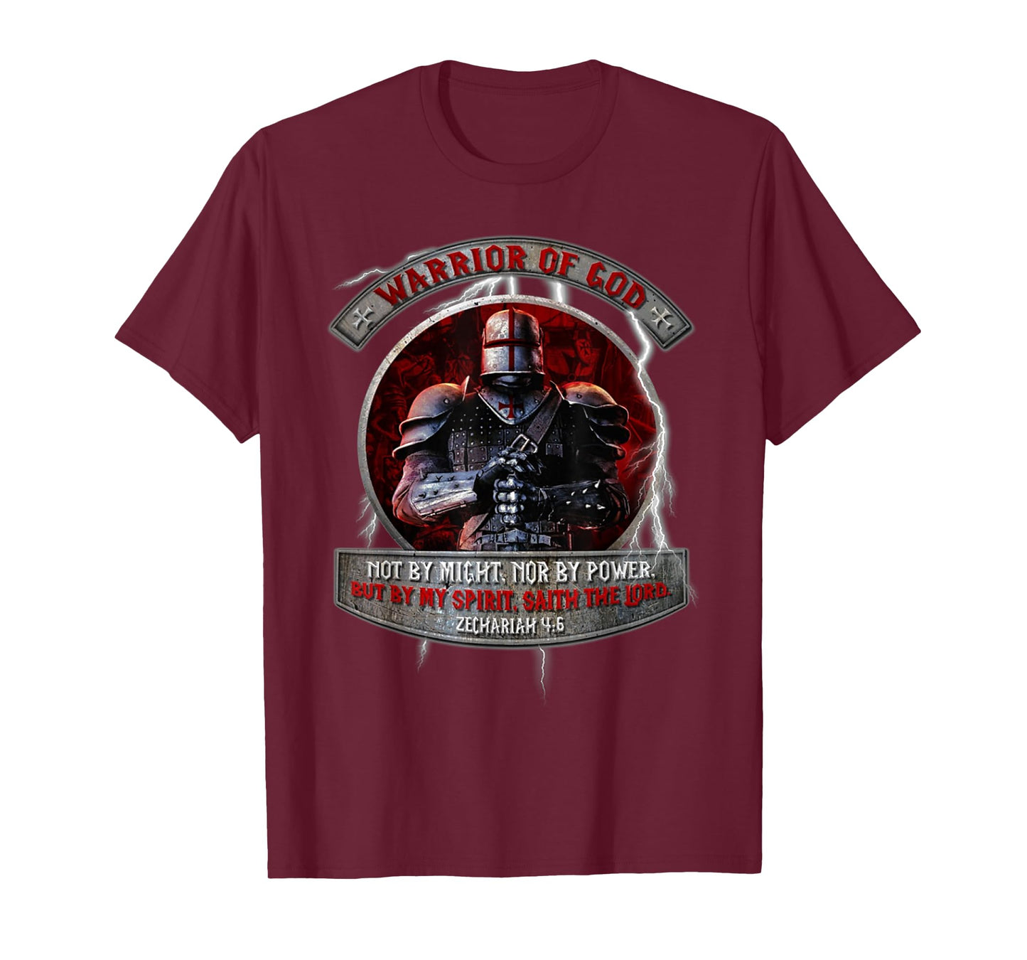 Warrior Of God not by might nor by power but by my spirit T-Shirt