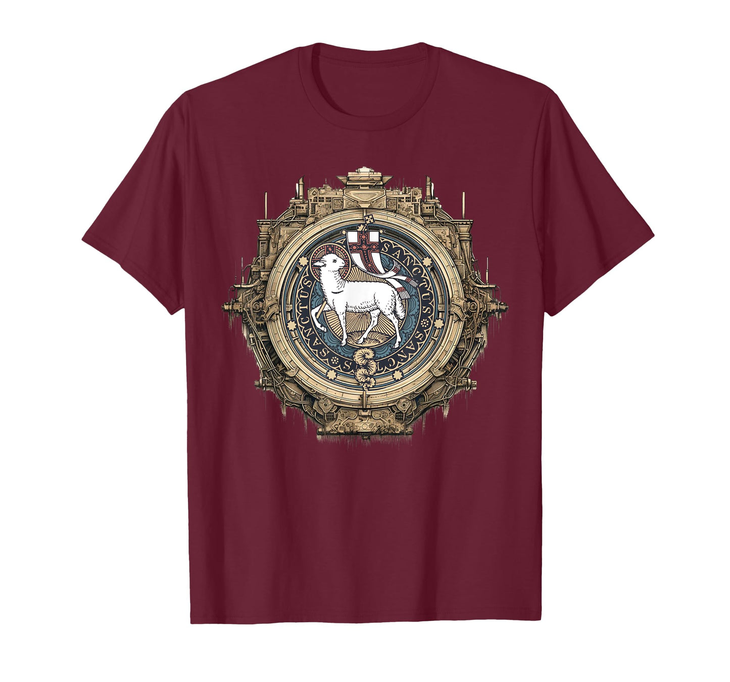 Agnus Dei Sanctus Traditional Latin Mass Catholic T-Shirt