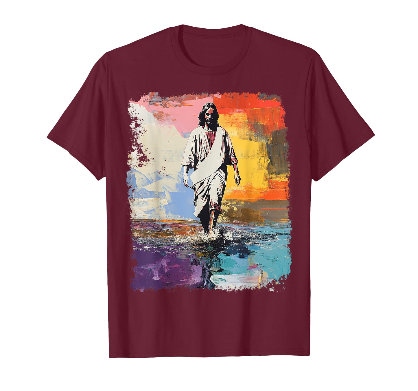 A Jesus Christ Design T-Shirt