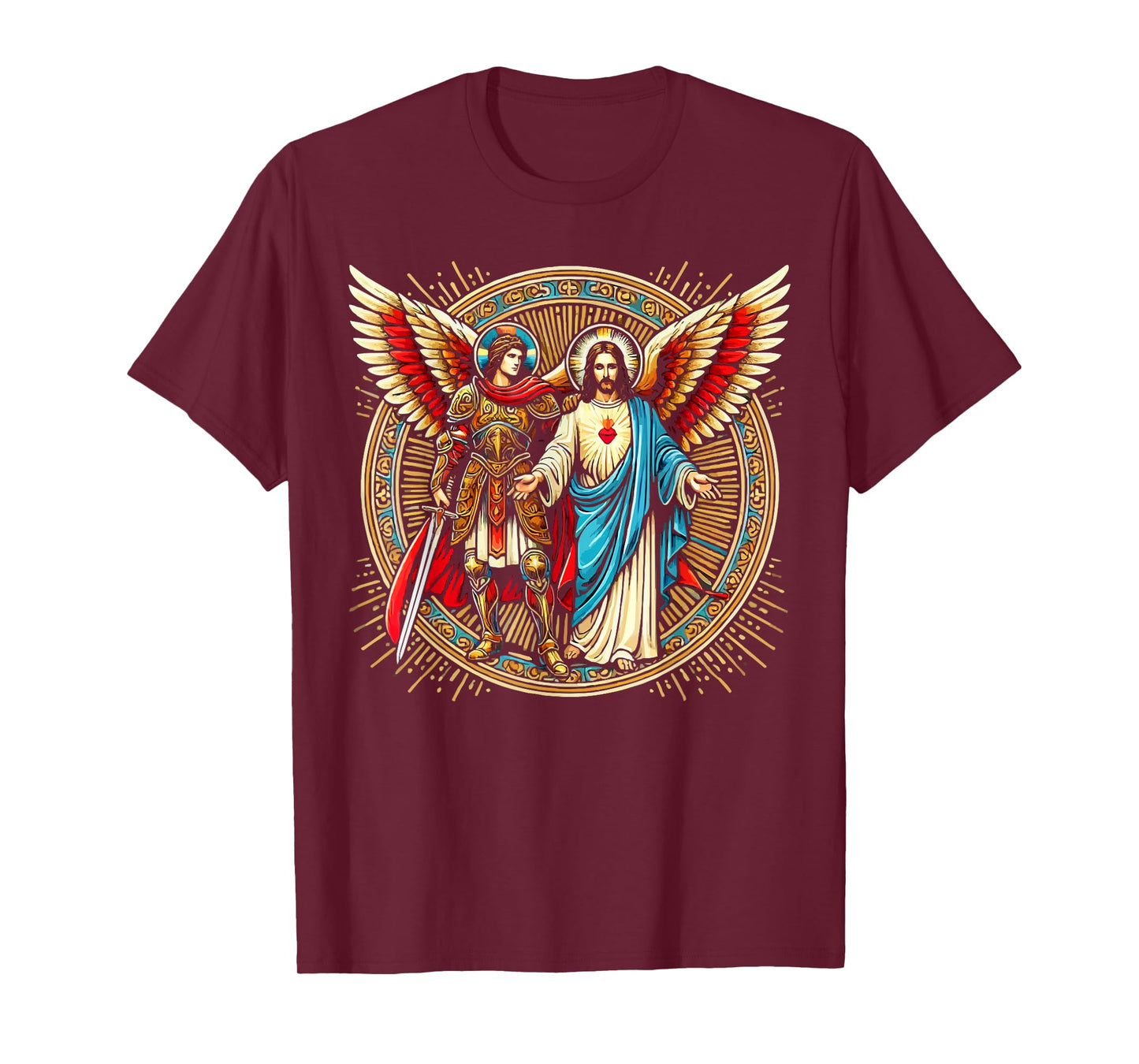Archangel Gabriel Catholic Christianity Guardian Angel T-Shirt