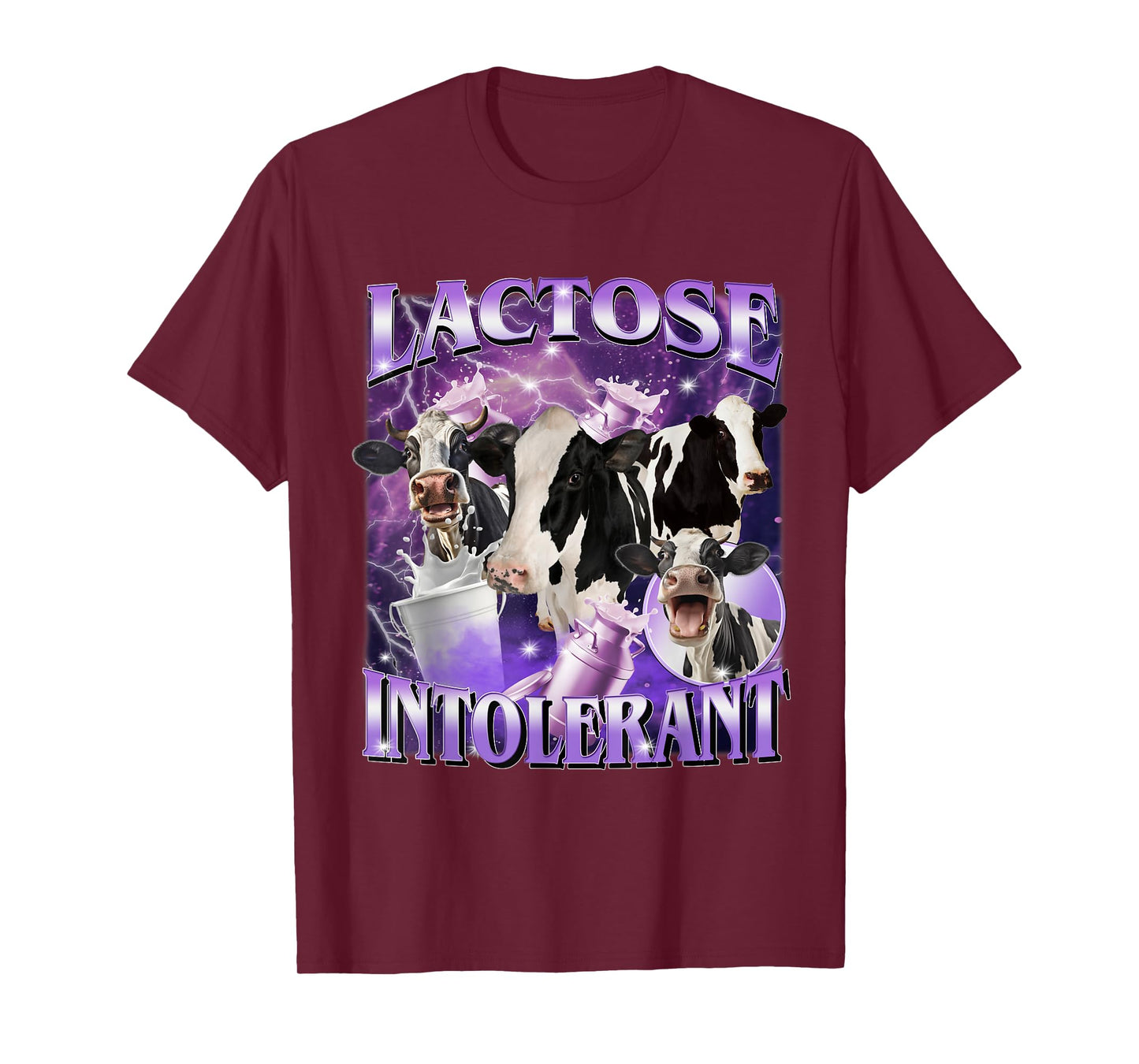 Lactose Intolerant Shirt, Funny Sarcasm Oddly Specific Meme T-Shirt