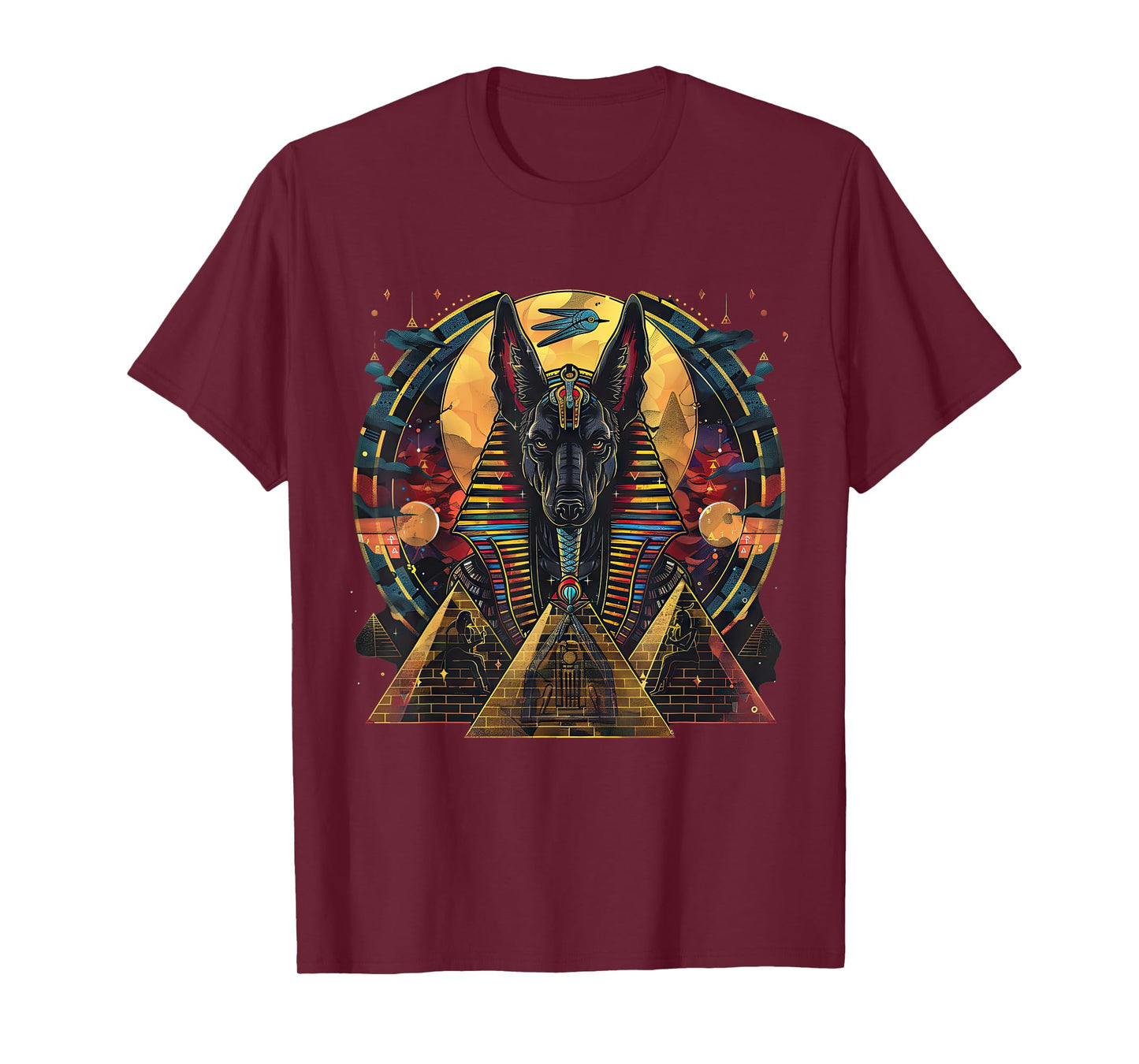 Ancient Egypt Mythology Egyptian God Anubis T-Shirt