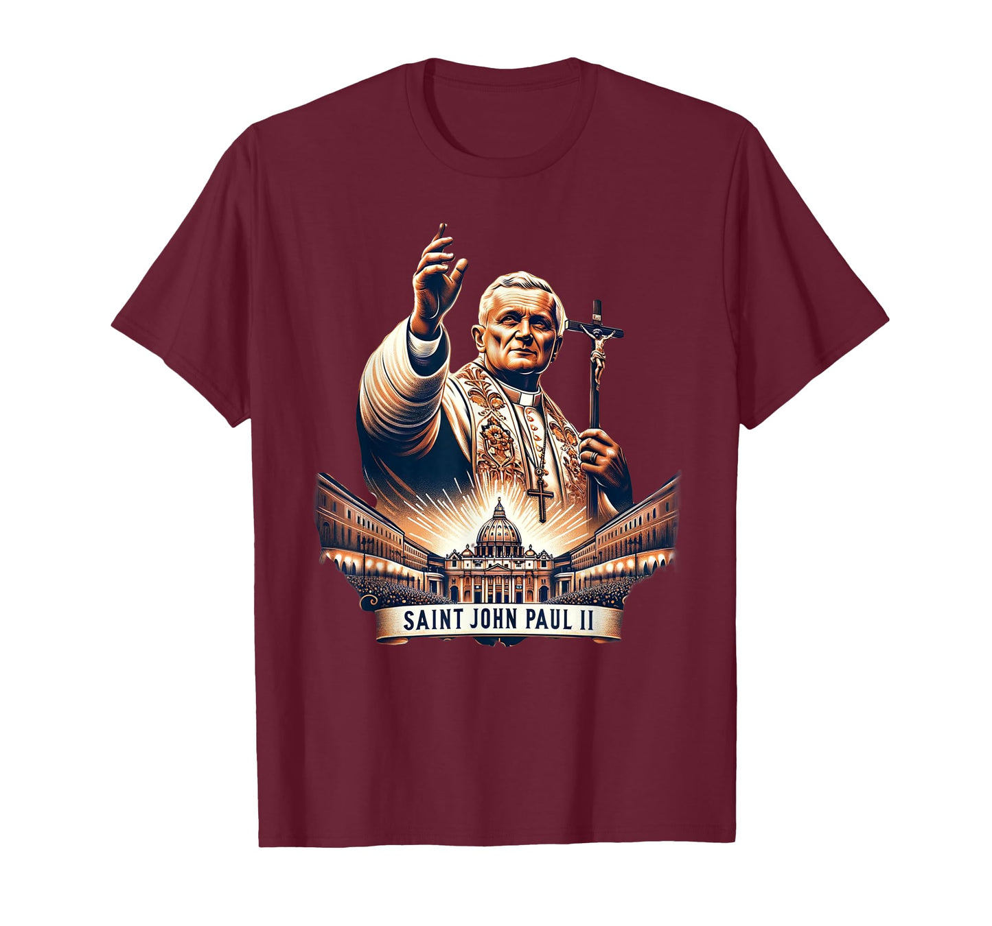 Saint John Paul II Catholic T-Shirt