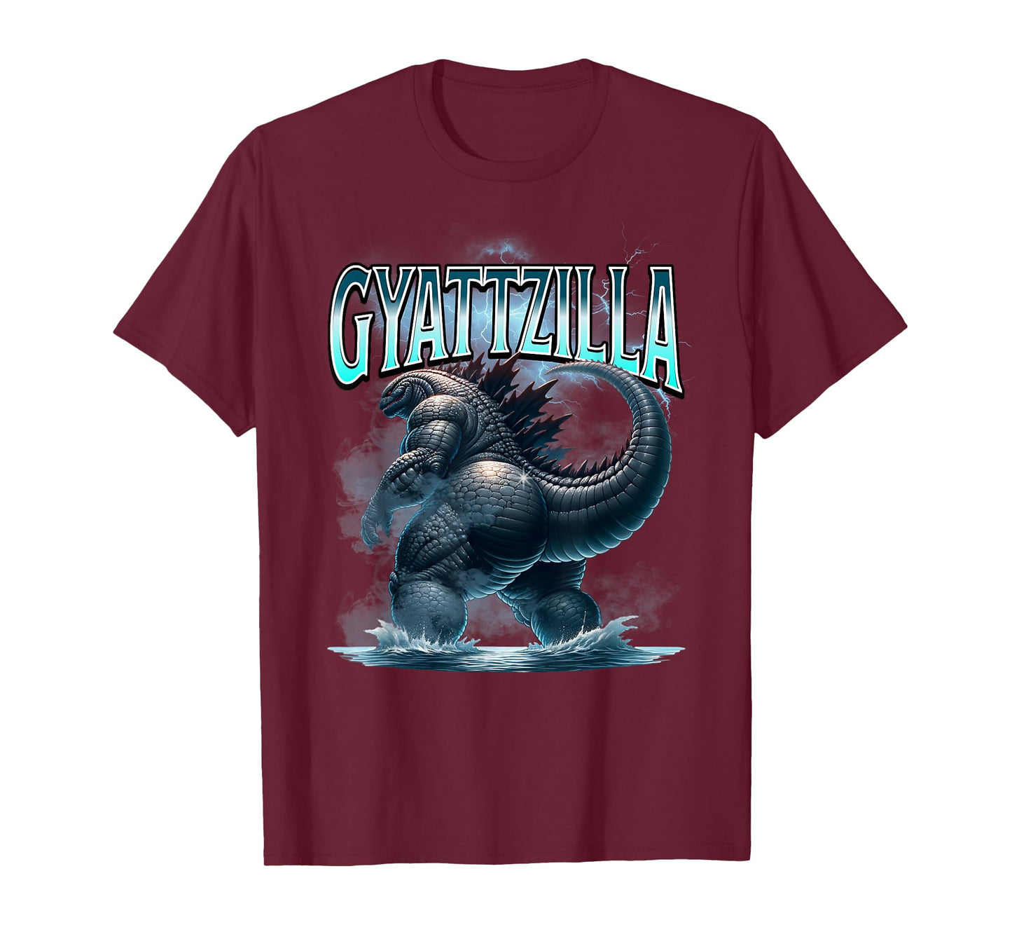 Gyattzilla Meme Zilla Kaiju Rizz Brainrot Skibidi Gyatt Teen T-Shirt