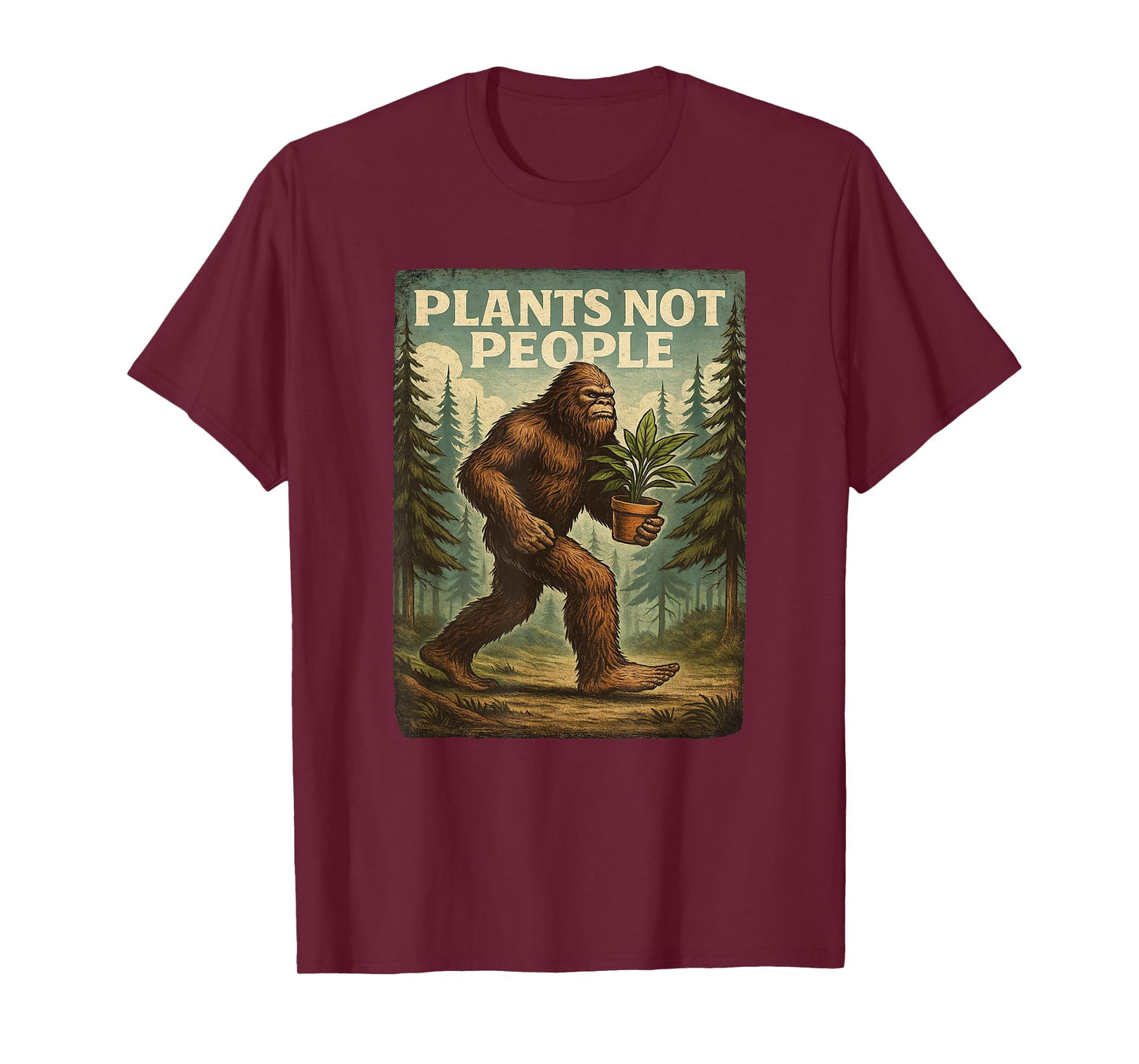 Plant Lover Shirt for Men Women Plants Not People T-Shirt